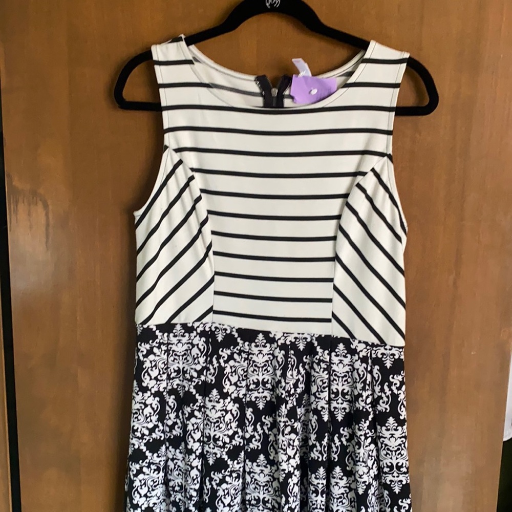 Black and White Dress